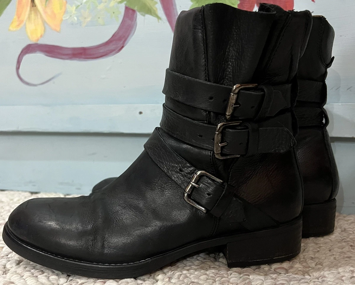 Bottines Cheville Alberto Fermani Taille 6 US Femme - Neuf Avec Boîte, Talon Bas, Style Booties