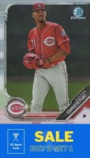 2019 Bowman Chrome #BCP-51 Hunter Greene