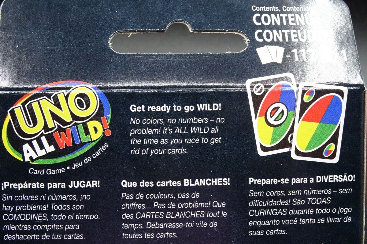 Jogo de Cartas UNO - All Wild