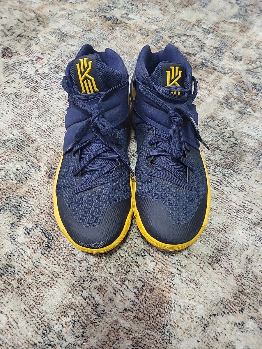 Kyrie2バスケシューズ US9/26.5cm Nike Kyrie 2 ID Basketball Shoes Mens Sneakers White Gold