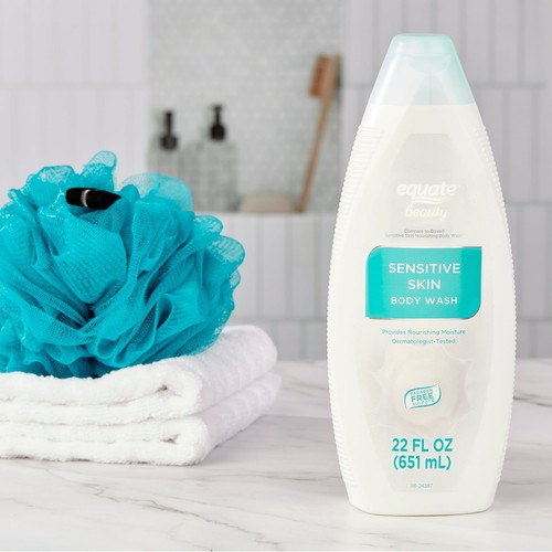 Equate Sensitive Skin Body Wash, 2 X 22 fl oz (2 Pack) - 第 2/3 張圖片