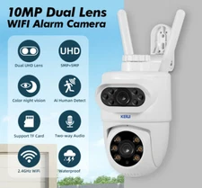 KERUI 10MP 5K Tuya Smart PTZ Wireless WiFi IP PIR Camera Security Surveillance