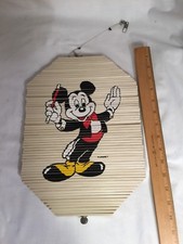 Disney Mickey Mouse Ceiling Mobile Nursery Decoration Bamboos Rotating