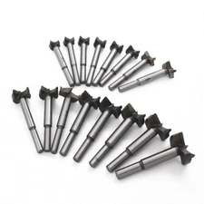 Forstner Drill Bit Set 15-35Mm 16 Pcs, Carbide Forstner Bits High Speed Steel...