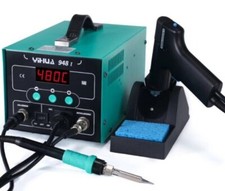 90W Desoldering Station Kit 110V Soldering Iron Suction Tin Gun Digital Display