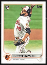 2022 Topps Marcos Diplan #517 Rookie RC Baltimore Orioles