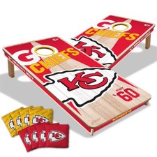Kansas City Chiefs 2 ft. x 4 ft. Cornhole Game