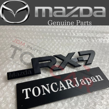 NEU MAZDA Original RX-7 "RX-7" Heck Emblem Typenschild Badge FB02-51-720
