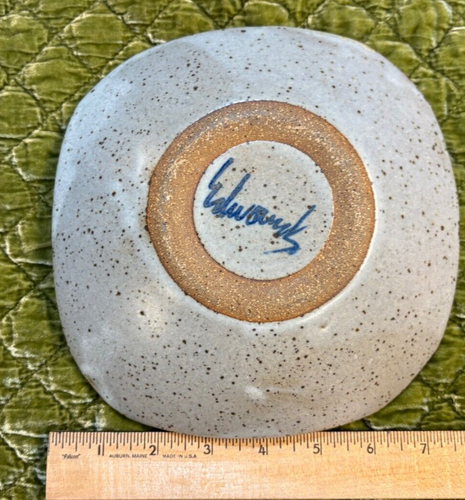 Vintage - Joel Edwards - Ciotola in ceramica quadrata poco profonda - Foto 8 di 9