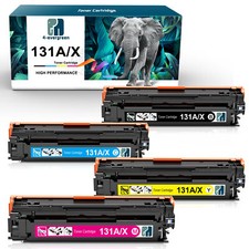 4 Toner Cartridges For HP Laserjet CF210A 131A Pro 200 Color MFP M276nw M251nw