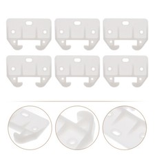 12pcs Drawer Track Guides Cabinets Slides Kitchen Rail Slides Furniture Parts