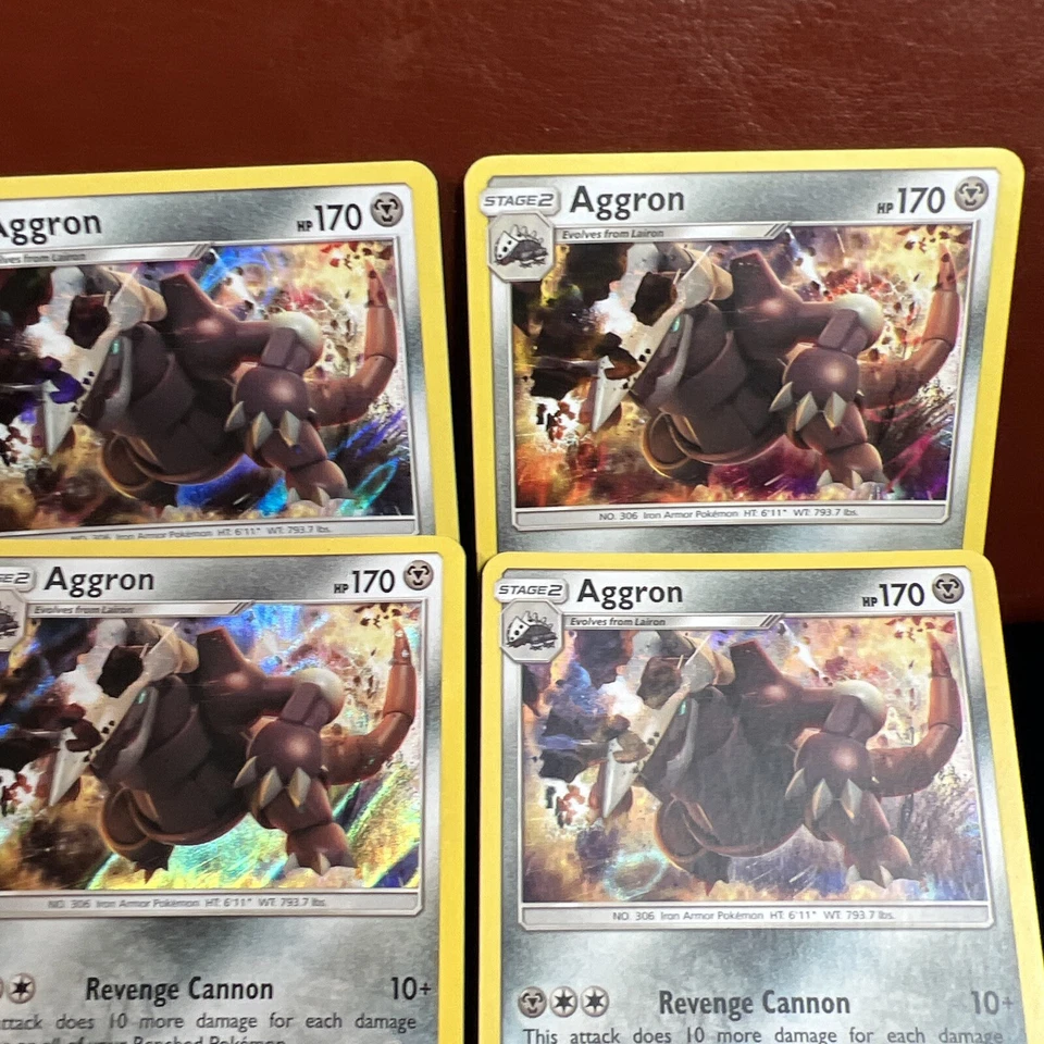 Aggron Crimson Invasion 67/111 Holo Rare Pokemon Card 4 - Image 2 of 4