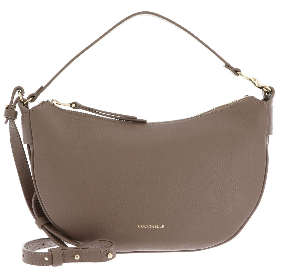 COCCINELLE cartella C-Easy Handle Bag Warm Taupe | eBay