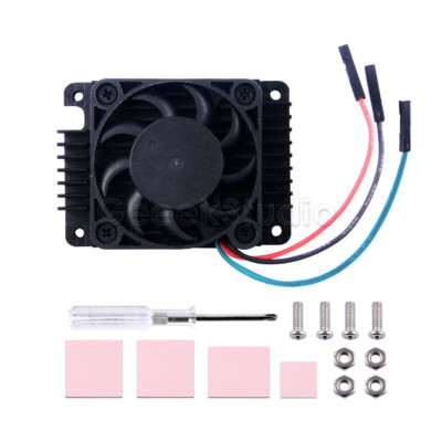 New Black Aluminum Alloy CNC CM4 Heat Sink Module For Raspberry Pi 