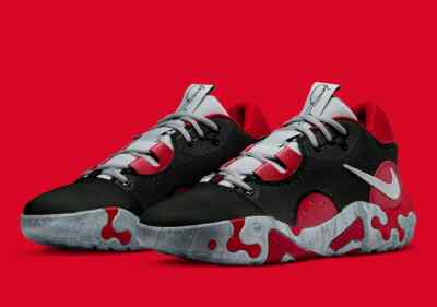 Nike PG6 BRED PG 6 Black Grey University Red DC1974-003 Men