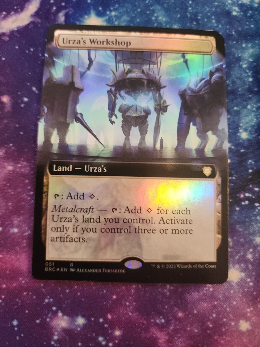 1x] Urza's Workshop - Foil - Extended Art - Near Mint, English