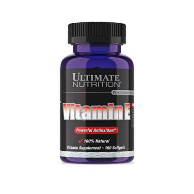 Ultimate  Vitamin E 400 IU Soft Gels - Powerful Antioxidant  - 100 Softgels