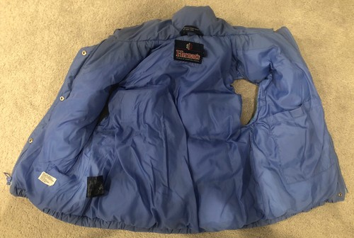 Herman’s Sporting Goods Vintage Puffer Vest Woman’s Size Medium Blue White Green - Picture 5 of 5