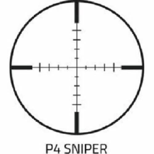 VISM ADO Scope 3-9X42 P4 w/ Flip-Up Red Dot Sight & QR Mount Rifle Scope TAN - Image 4 of 4