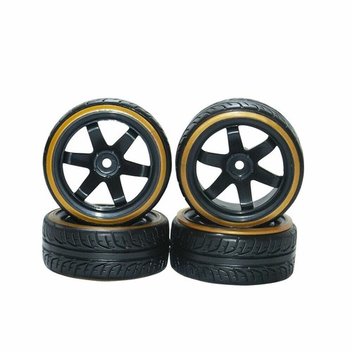 1/10 RC Wheel & Drift Tyre Set 12mm HEX For Traxxas For HSP On-road Drifting Car - Picture 18 of 53