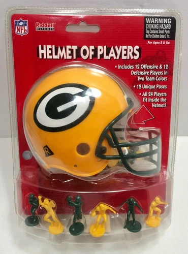 NEW Green Bay Packers Riddell Mini Helmet of Players NOS 
