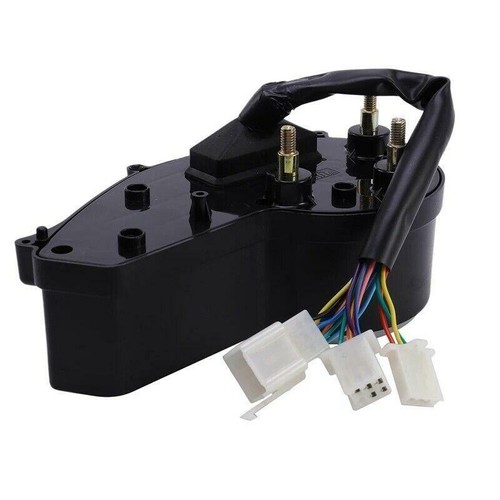 12V Motorcycle LCD Digital Odometer Speedometer Tachometer Gauge Meter - Foto 4 di 11
