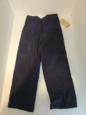 Boys French Toast Navy Blue Pull on Relaxed Fit School Uniform Pants Size 6