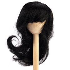 Monique Human Hair Nicole Black 8"-9" Doll Wig