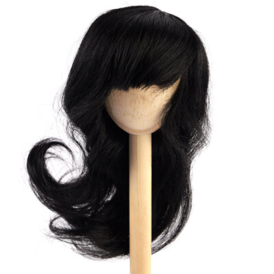 Monique Human Hair Nicole Black 8''-9'' Doll Wig