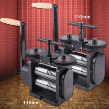 Manual Combination Rolling Mill Machine Jewelry Metal Tools Equipments 110/130mm
