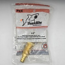 Sharkbite PEX 1/2" Washing Machine Valve Hot Plumbing Hardware Fitting
