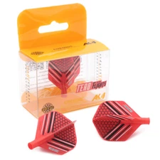 CUESOUL TERO AK4 Dart Flights Standard Shape-Black and White