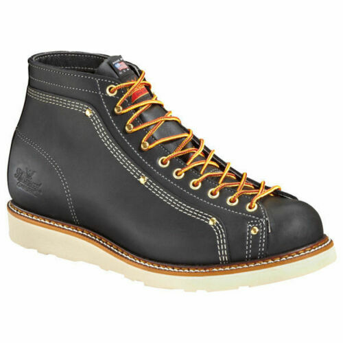 thorogood black wedge sole