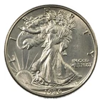 1936-D Denver Walking Liberty Silver Half 50c Gorgeous GEM BU+