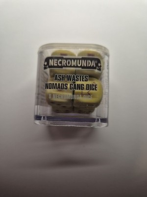 Ash Wastes Nomads Gang Dice Set NIB OOP Necromunda Warhammer