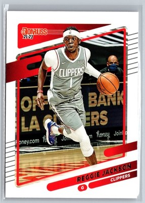 2021-22 Donruss #59 Reggie Jackson Los Angeles Clippers