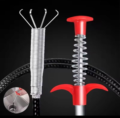 #ad Drain Snake Hair Clog Remover Tool 60cm Flexible Sink Pipe Cleaner Kitchen Bathr $9.90