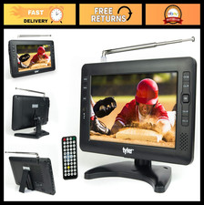 9" Portable LCD TV Monitor - Rechargeable, Wireless, HD, USB/SD, AC/DC, Remote,