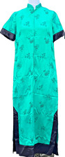 Vintage Chinese Green Dress CheongSam QiPao Sz M