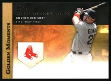 2012 Topps #GM-5 Adrian Gonzalez Golden Moments (Series 1) Boston Red Sox