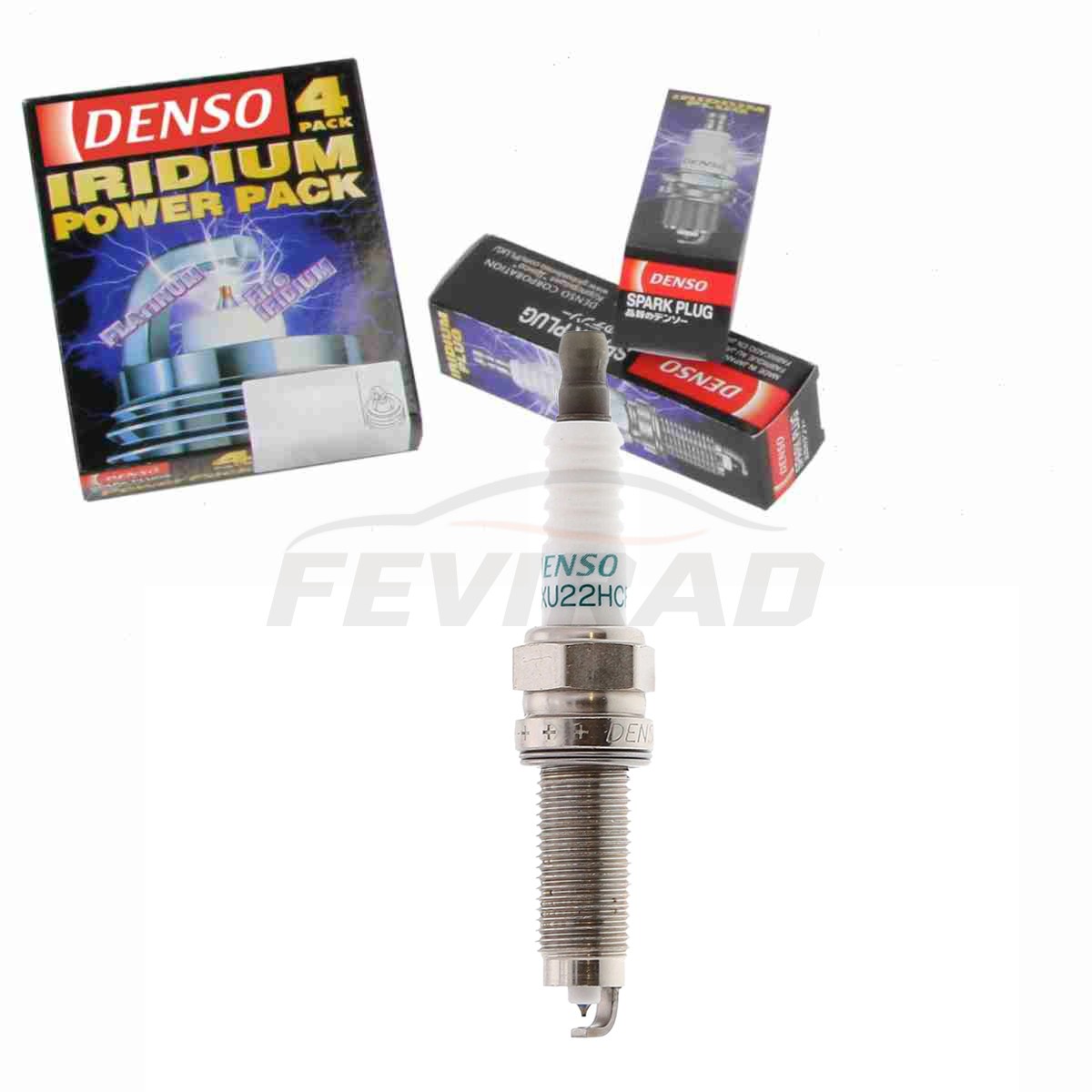 4PCS DENSO 3461 Iridium Power Spark Plugs for 2008-2012 Honda Accord 2.4L L4