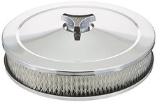 Air Cleaner Assembly, Deluxe, 10 in Round, 2 in Element, 5-1/8 and 4-7/32 in