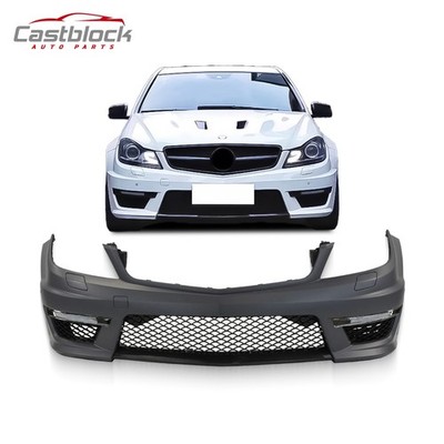 Left Side Fog Light Chrome Bezel Molding For Mercedes-Benz C63 2012-2014 (W204) - OEM Fit 2048853174