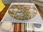 Vintage Sunset Needlepoint Kit Brown Thistle and Lace fits 12” x 12" frame NEW — photo 8