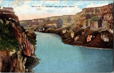 Vintage POSTCARD SNAKE RIVER CANYON IDAHO KG4