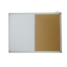 GRAINGER APPROVED 1NUH1 Combination Bulletin Board, 18H x 12W In 1NUH1