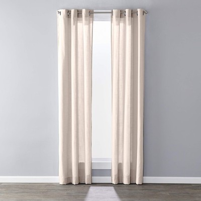 SKL Home by Saturday Knight Ltd. SUNSAFE Raine 40''W x 95''L (Pack of 1), Linen 