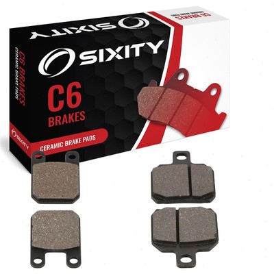 Front + Rear Ceramic Brake Pads 2005 Derbi GPR80 Cup Set Full Kit  Complete qe