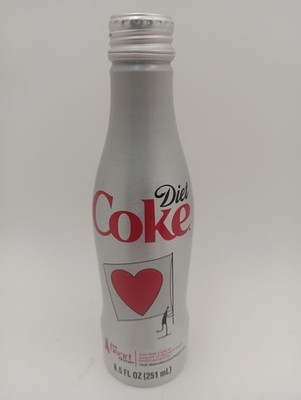 Diet Coke THE HEART TRUTH Aluminum Bottle 2010 RARE Unopened
