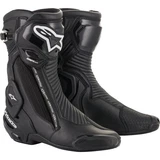 Alpinestars SMX Plus V2 Motorcycle Motorbike Boots Black